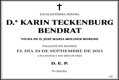 Karin Teckenburg Bendrat